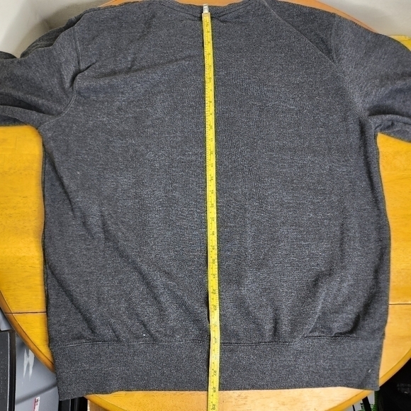 U.S. POLO ASSN 100% Cotton Dark Grey Sweatshirt Men's XXL - Picture 5 of 12